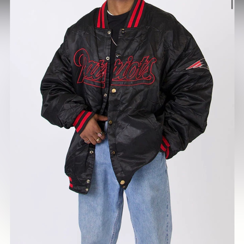 Vintage Patriots Bomber Jacket